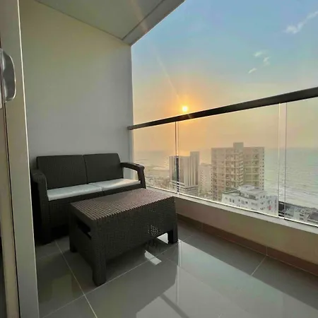 Moderno Y Lujoso Con Vista Al Mar Piso 1903 - Cerca A Ciudad Amurallada Apartamento