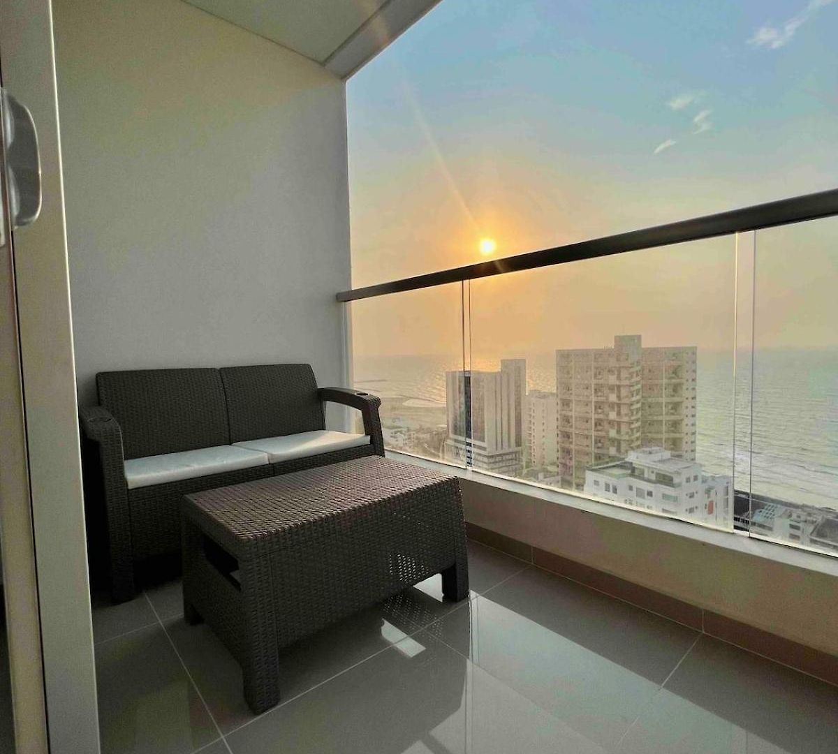 Moderno Y Lujoso Con Vista Al Mar Piso 1903 - Cerca A Ciudad Amurallada Apartamento