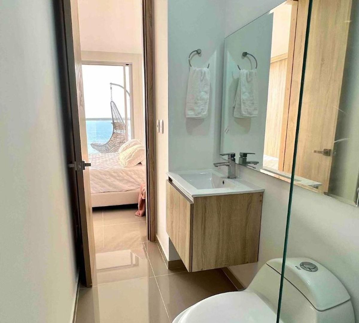 Moderno Y Lujoso Con Vista Al Mar Piso 1903 - Cerca A Ciudad Amurallada Apartamento *