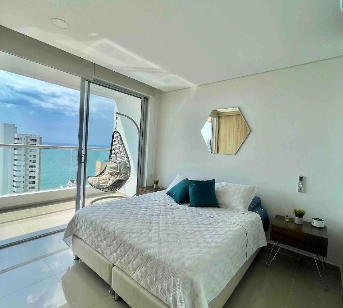 Apartamento Moderno Y Lujoso Con Vista Al Mar Piso 1903 - Cerca A Ciudad Amurallada Cartagena