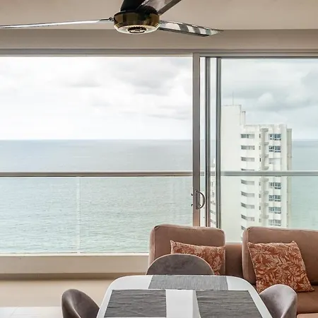 Apartamento Moderno Y Lujoso Con Vista Al Mar Piso 1903 - Cerca A Ciudad Amurallada