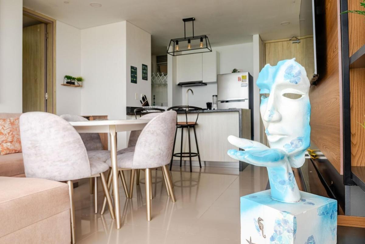 Apartment Moderno Y Lujoso Con Vista Al Mar Piso 1903 - Cerca A Ciudad Amurallada Cartagena