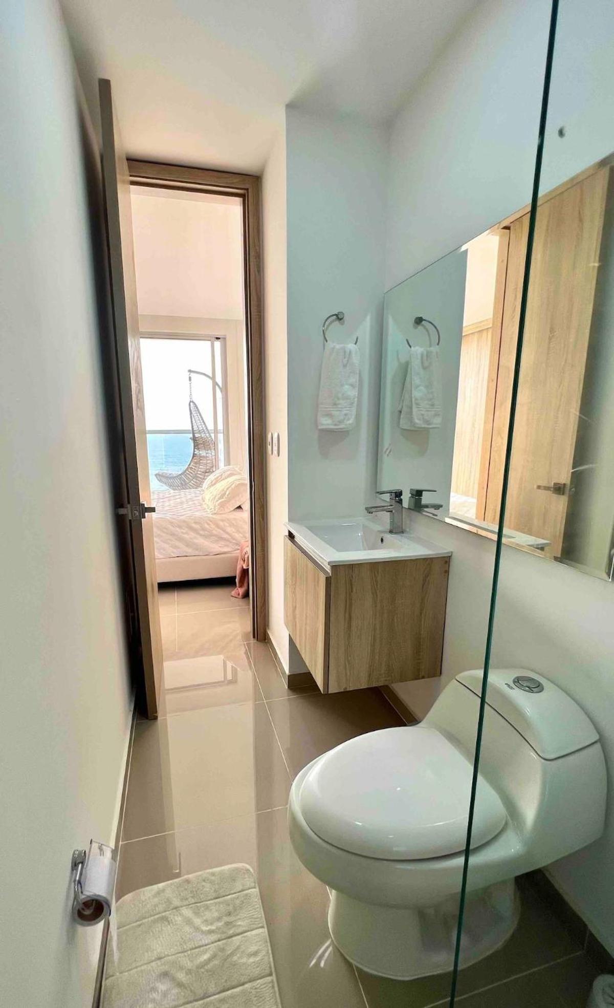 Moderno Y Lujoso Con Vista Al Mar Piso 1903 - Cerca A Ciudad Amurallada Apartment *